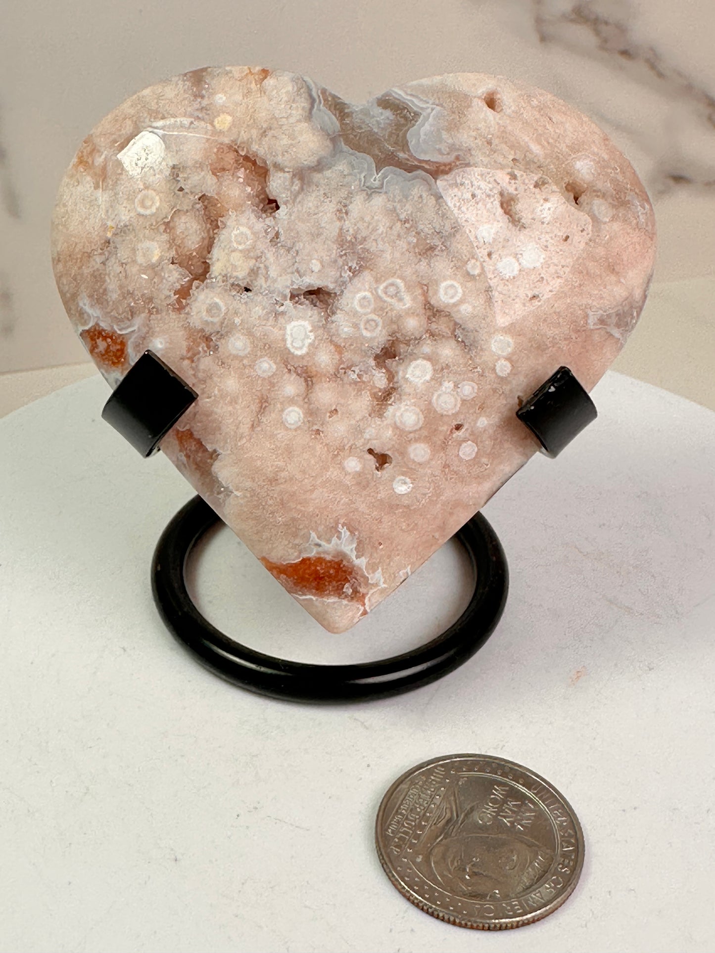 Pink Amethyst Hearts | Brazil