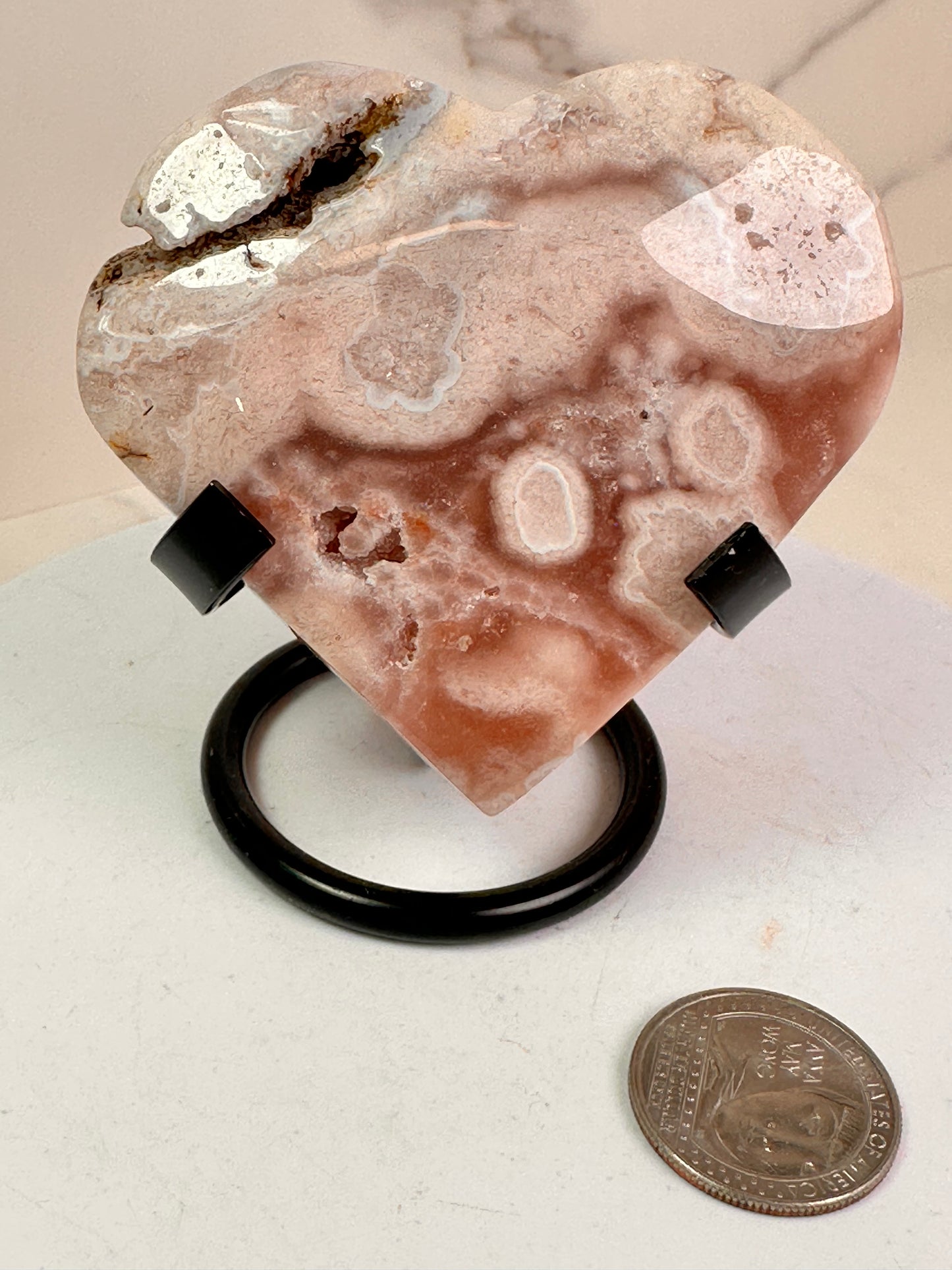 Pink Amethyst Hearts | Brazil