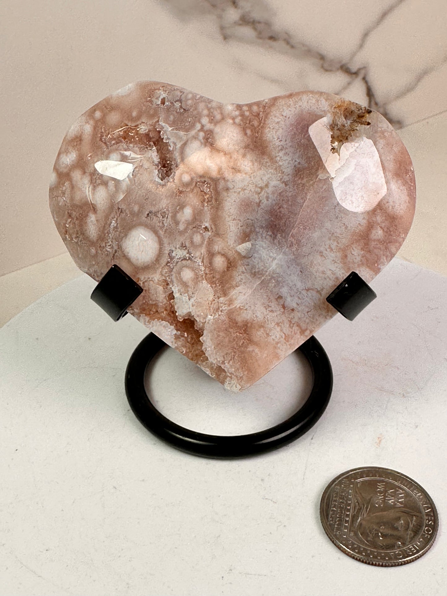 Pink Amethyst Hearts | Brazil