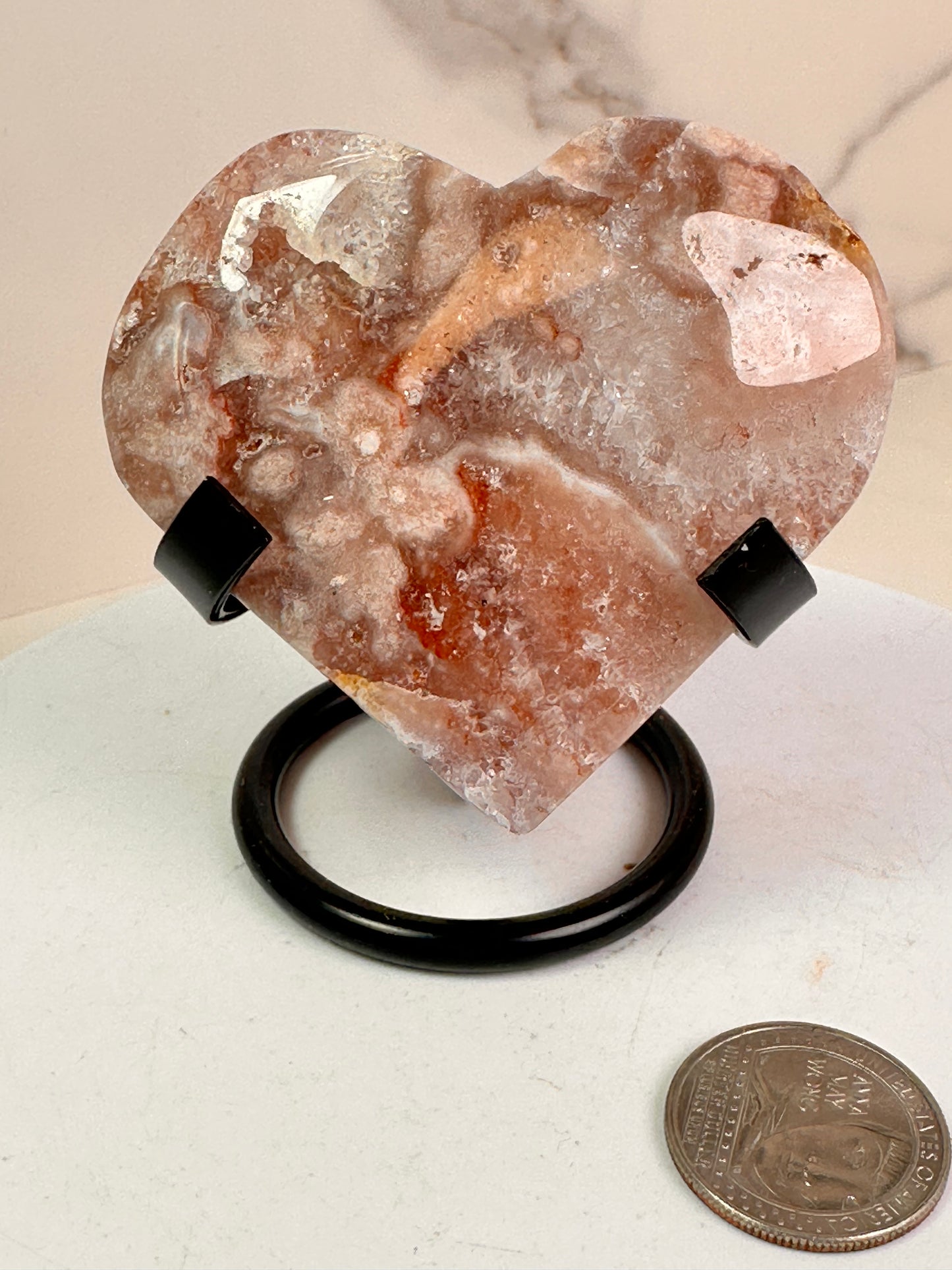 Pink Amethyst Hearts | Brazil