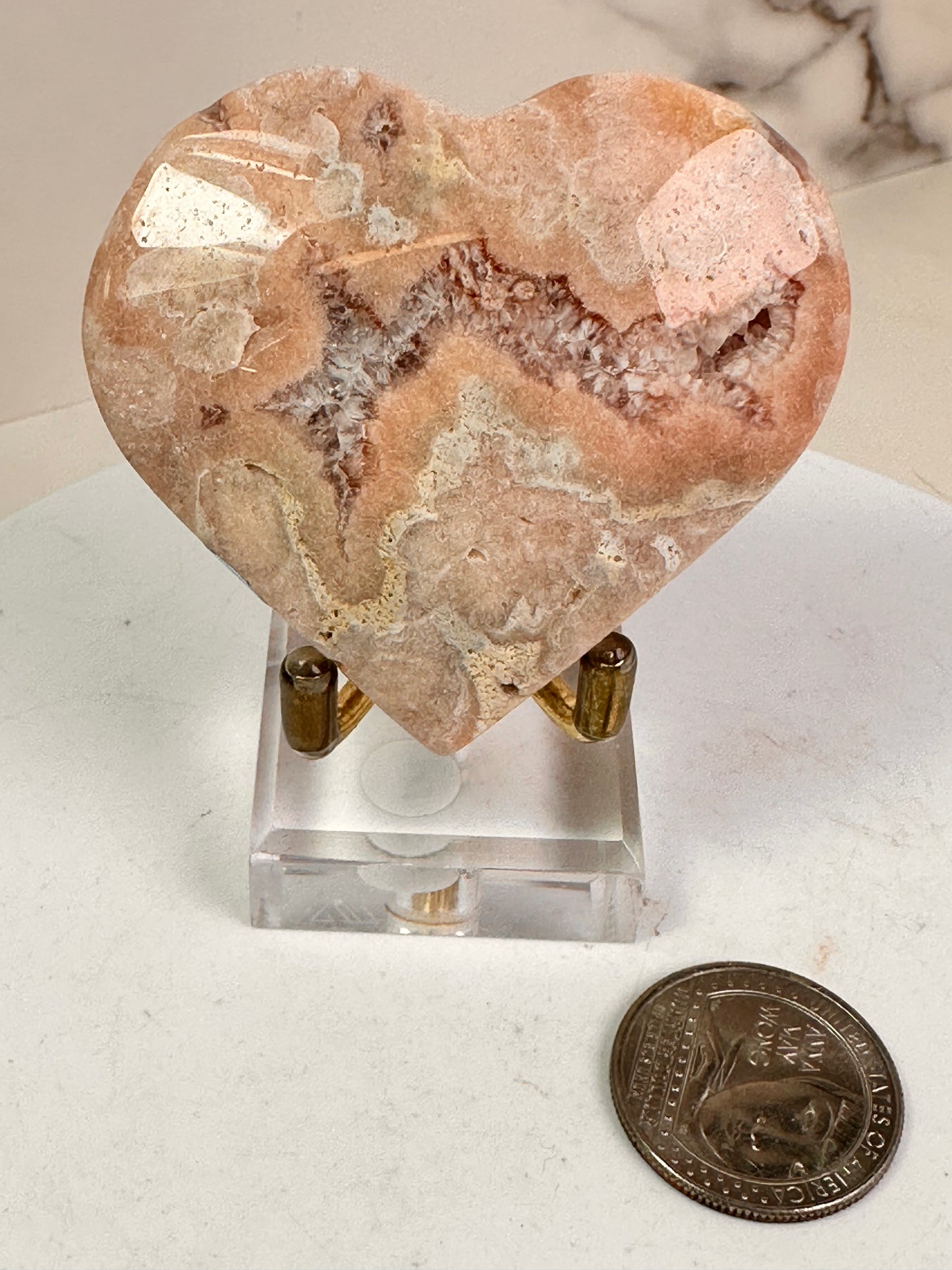 Pink Amethyst Hearts | Brazil