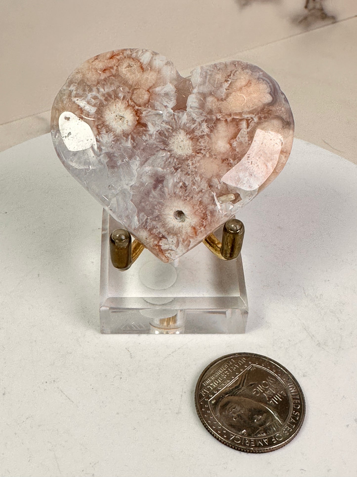 Pink Amethyst Hearts | Brazil