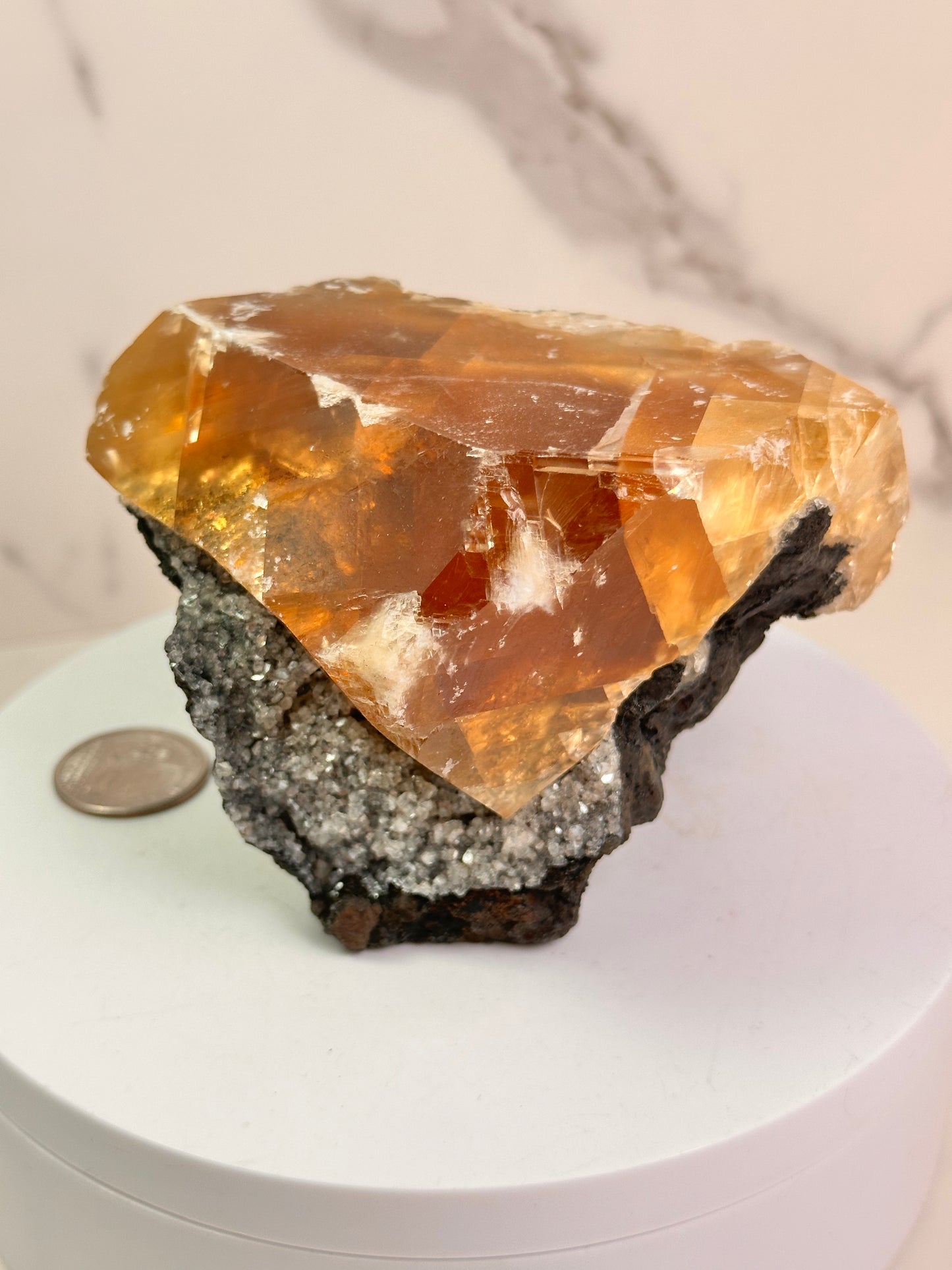 Honey Calcite | India